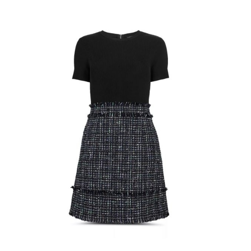 Ted Baker  Fearnic Layered-Look Dress - Picture 4 of 7